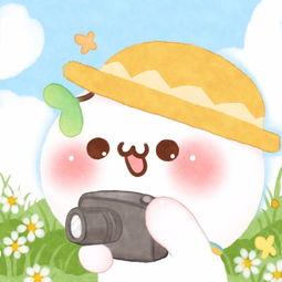 长草小团子吃瓜图片,萌态十足引网友热议